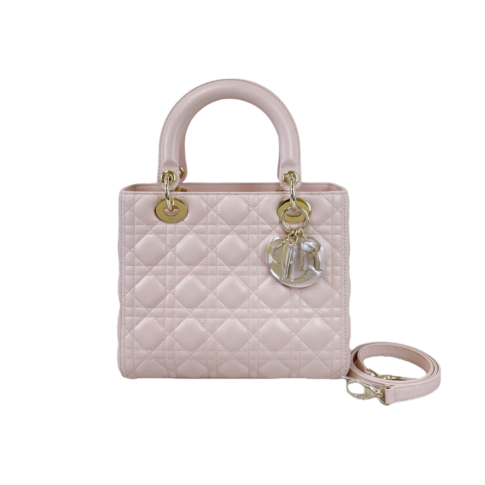 Mini Lady Dior Bag Lotus Pearlescent Cannage Lambskin DIOR US #33 Mini Lady Dior Bag Lotus Pearlescent Cannage Lambskin DIOR US